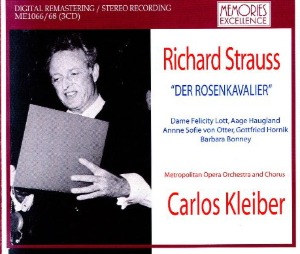 Carlos Kleiber / Richard Strauss : Der Rosenkavalier (3CD)