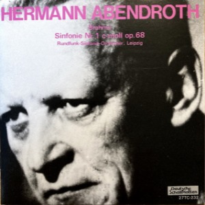 Hermann Abendroth / Brahms: Symphonie No.1 e-moll op.68