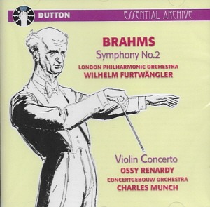 Wilhelm Furtwangler, Ossy Renardy / Brahms: Symphony No.2 &amp; Violin Concerto