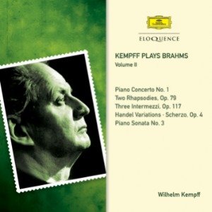 Wilhelm Kempff / Kempff plays Brahms: Vol. II (2CD)