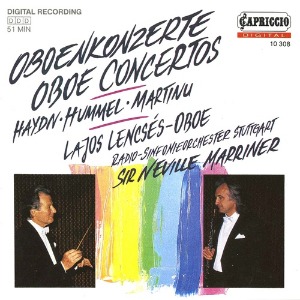 Neville Marriner / Haydn, Hummel, Martinu: Oboe Concertos