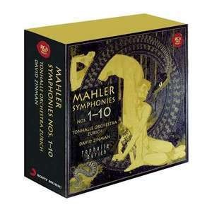 David Zinman / Mahler: Symphonies Nos.1-10 (15SACD Hybrid+1DVD, BOX SET)