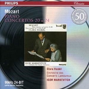 Clara Haskil / Igor Markevitch / Mozart : Piano Concerto No.20 K.466, No.24 K.491
