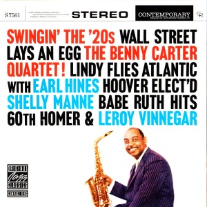 Benny Carter Quartet / Swingin&#039; The &#039;20s