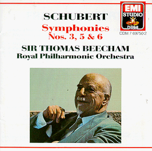 Thomas Beecham / Schubert: Symphonies No. 3, 5 &amp; 6