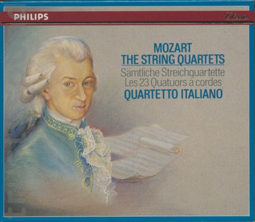 Quartetto Italiano / Mozart: The String Quartets (8CD, BOX SET) 