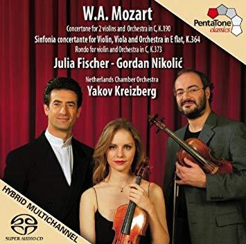 Julia Fischer / Yakov Kreizberg / Mozart: Sinfonia Concertante, Rondo for Violin and Orchestra (SACD Hybrid)