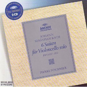 Pierre Fournier / Bach: Suites for Cello Solo Nos.1-6 (2CD, 미개봉)