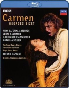 [Blu-Ray] Jonas Kaufmann / Anna Caterina Antonacci / Antonio Pappano / Bizet : Carmen