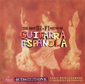 V.A. / The Best Hi-Fi Sound of Guitarra Espanola (스페인 기타음악 모음집) (4CD, REMASTERED, Audiophile Recording)