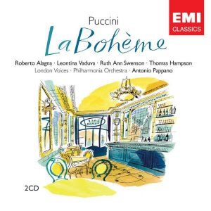 Antonio Pappano, Roberto Alagna, Leontina Vaduva / Puccini : La boheme (2CD, BOX SET)