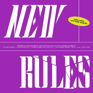 위키미키(Weki Meki) / New Rules (4th Mini Album) (Break Ver.) (미개봉)