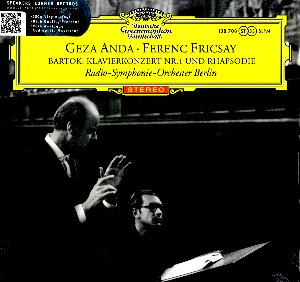 [LP] Geza Anda, Ferenc Fricsay / Bartok : Piano Concertos No. 1 (180g, 미개봉)