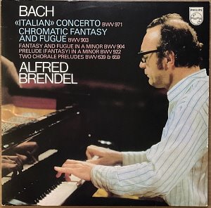 [LP] Alfred Brendel / Bach: Italienisches Konzert BWV 971 / Chromatische Fantasie Und Fuge BWV 903 (180g)