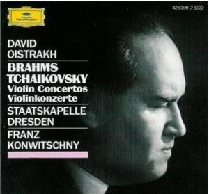 [LP] David Oistrakh / Brahms, Tchaikovsky, Staatskapelle Dresden, Franz Konwitschny ‎– Violin Concertos, Violinkonzerte (2LP)