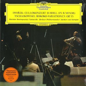 [LP] Herbert von Karajan / Mstislav Rostropovich / Dvorak: Cello Concertos (180g, 미개봉)
