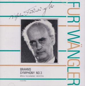 Wilhelm Furtwangler / Brahms: Symphony No.3