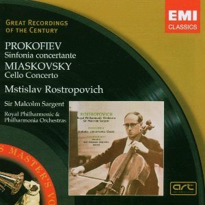 Mstislav Rostropovich / Prokofiev : Sinfonia Concertante &amp; Miaskovksy : Cello Concerto