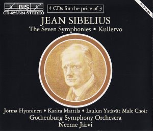 Neeme Jarvi / Sibelius: The Seven Symphonies; Kullervo (4CD)