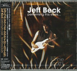 Jeff Beck / Performing This Week... Live At Ronnie Scott&#039;s (미개봉)