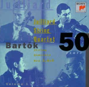 Juilliard String Quartet / Bartok: String Quartets Nos.3,4 &amp; 6