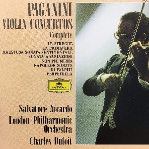 Salvatore Accardo, Charles Dutoit / Paganini: Violin Concertos Complete (4CD)