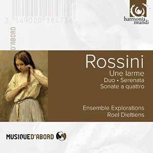 Roel Dieltiens / Rossini : Una Lagrima, Duo, Serenata, Sonate a quattro Nos. 3 &amp; 6 (DIGI-PAK)