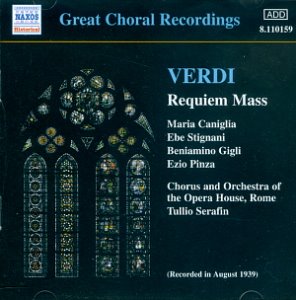 Tullio Serafin / Verdi: Requiem Mass