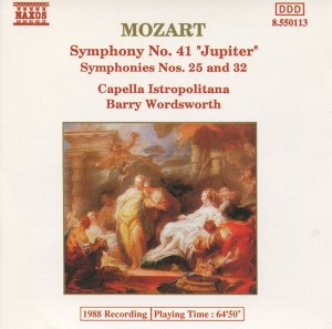 Barry Wordsworth / Mozart: Symphony No. 41 &quot;Jupiter&quot; / Symphonies Nos. 25 And 32
