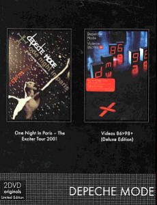 [DVD] Depeche Mode / One Night In Paris - The Exciter Tour 2001 / The Videos 86&gt;98+ (4DVD, 미개봉)
