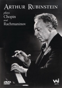 [DVD] Arthur Rubinstein Plays Chopin and Rachmaninoff (미개봉)