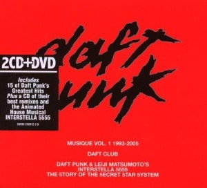 Daft Punk / Musique Vol.1 1993-2005 + Daft Club + Interstella 5555 (2CD+1DVD, DIGI-PAK)
