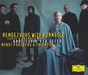 Anne Sofie von Otter / Rendezvous with Korngold: Songs &amp; Chamber Music (2CD)