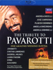 [Blu-ray] Tribute Pavarotti: One Amazing Weekend in Petra