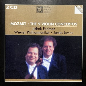 Itzhak Perlman, James Levine / Mozart: The 5 Violin Concertos (2CD)
