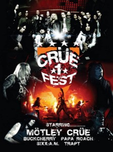 [DVD] Trapt, Motley Crue, Buckcherry, Sixx:A.M., Papa Roach / Crue Fest 2008 (2DVD)