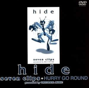 [DVD] Hide (히데) / Hide ‎Seven Clips＋Hurry Go Round (미개봉)
