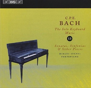 Miklos Spanyi / Bach : Solo Keyboard Music, Vol. 13