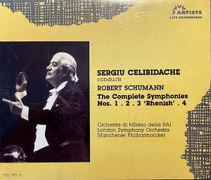 Sergiu Celibidache / Schumann: The Complete Symphonies No.1, 2, 3 &#039;Rhenish, 4 (2CD)