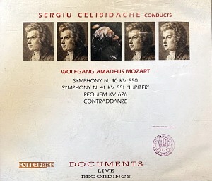 Sergiu Celibidache / Mozart: Symphony No.40, 41 &#039;Jupiter&#039; 2CD)