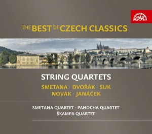 V.A. / The Best of Czech Classics - Smetana, Dvorak, Janacek: String Quartets (3CD, 미개봉)