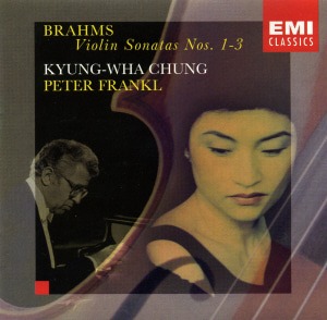 정경화 &amp; Peter Frankl / Brahms: Violin Sonatas Nos1-3