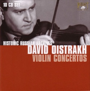 David Oistrakh / Historic Russian Archives - David Oistrakh Edition - Violin Concertos (10CD, BOX SET)