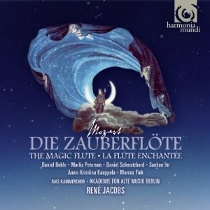 Rene Jacobs / Mozart: Die Zauberflote, K620 (3CD, BOX SET)