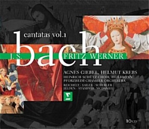 Fritz Werner / Bach : Cantatas Vol.1 (10CD)