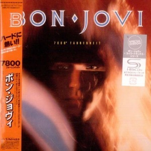 Bon Jovi / 7800° Fahrenheit (SHM-CD, LP MINIATURE)