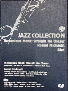 [DVD] Jazz Collection - Thelonious Monk: Straight No Chaser, Round Midnight, Bird (3DVD)