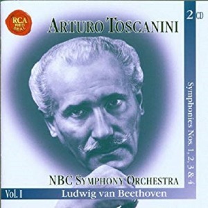 Arturo Toscanini / Immortal Toscanini, Vol. 1 - Beethoven : Symphony Nos.1, 2, 3, 4 (2CD)
