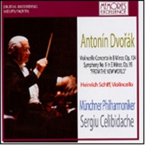 Sergiu Celibidache / Heinrich Schiff / Dvorak: Cello Concerto Op.104, Symphony No.9 Op.95 &#039;From The New World&#039; (2CD)