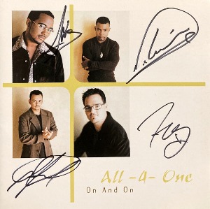 All 4 One / On and On (싸인시디)